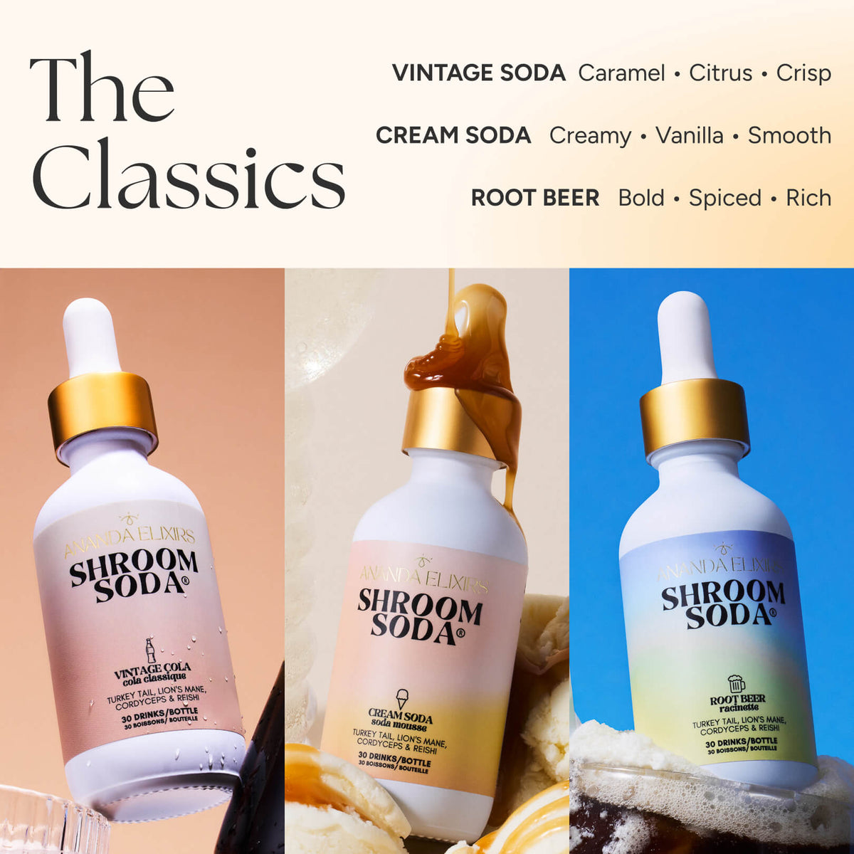 Soda aux superchampignons