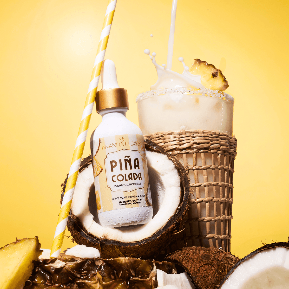 Mushroom Mocktails