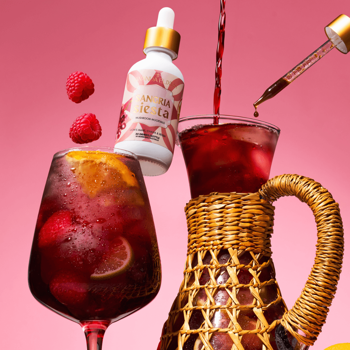 Mushroom Mocktails
