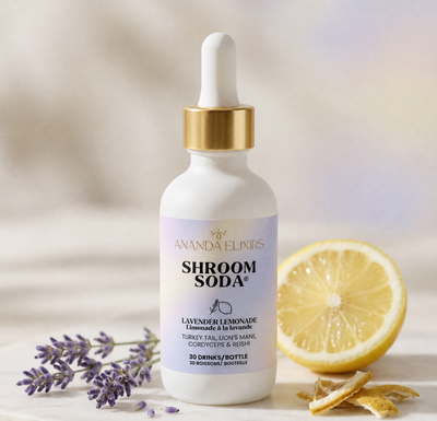 Soda aux superchampignons — Limonade à la lavande